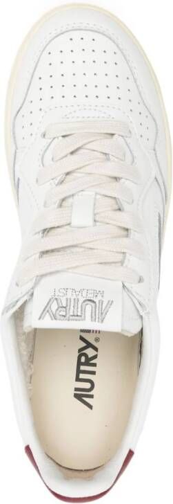 Autry Medalist leather sneakers White