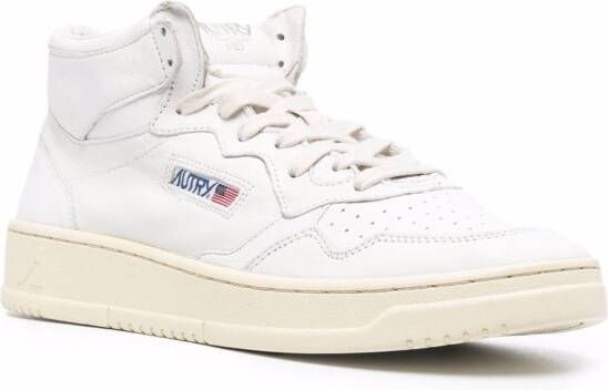 Autry Medalist leather sneakers White