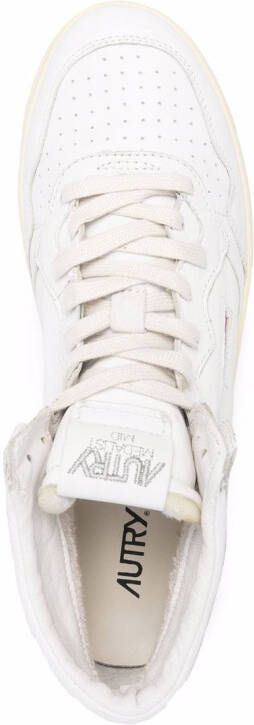 Autry Medalist leather sneakers White