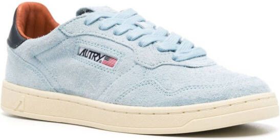 Autry Medalist low suede sneakers Blue