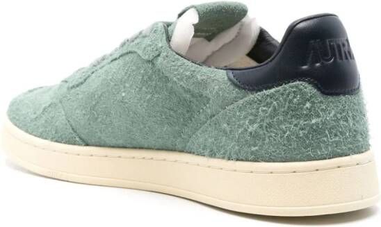 Autry Medalist Low suede sneakers Green