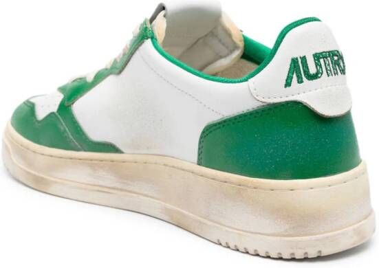 Autry Medalist Low Super Vintage leather sneakers White
