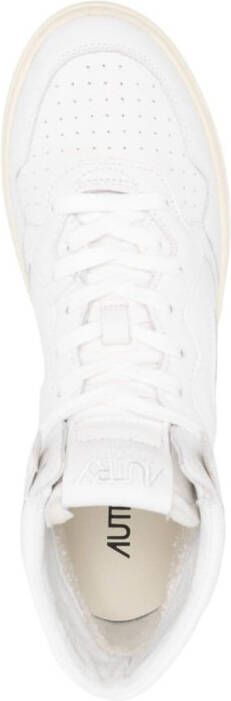 Autry Medalist Mid high-top leather sneakers White