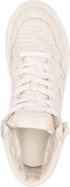 Autry Medalist Mid leather sneakers Neutrals