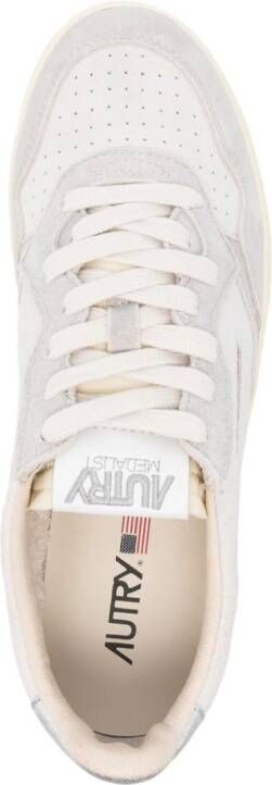Autry Medalist panelled sneakers Grey
