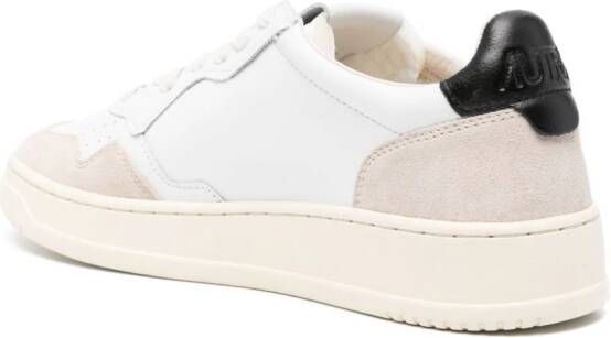 Autry Medalist panelled sneakers Neutrals