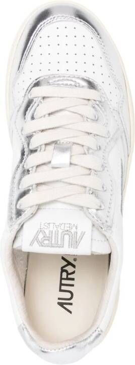 Autry Medalist panelled sneakers White