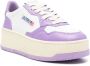 Autry Medalist Platform leather sneakers White - Thumbnail 2