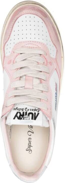 Autry Medalist Super Vintage leather sneakers White
