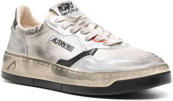 Autry Medalist Supervintage lace-up sneakers Grey