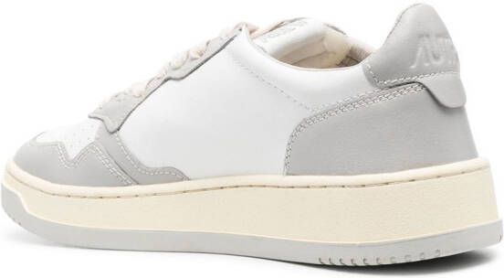 Autry Medalist two-tone sneakers White