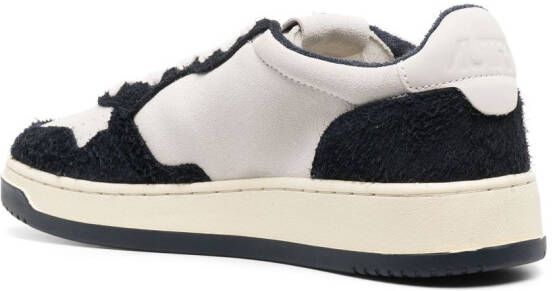 Autry Medalist two-tone suede sneakers White