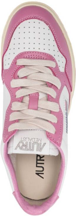 Autry Medalist low-top leather sneakers White