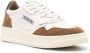 Autry panelled perforated leather sneakers White - Thumbnail 2