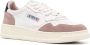 Autry panelled perforated leather sneakers White - Thumbnail 2