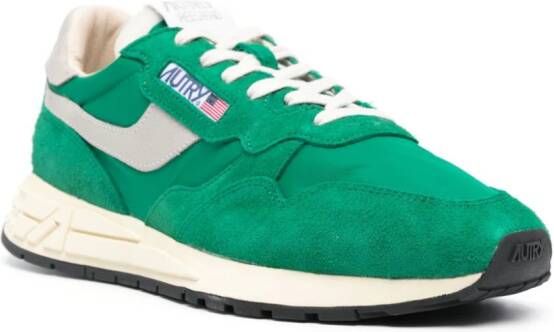 Autry Reelwind panelled sneakers Green