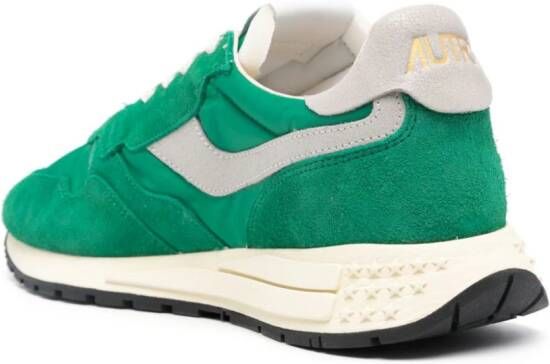 Autry Reelwind panelled sneakers Green