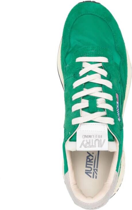 Autry Reelwind panelled sneakers Green