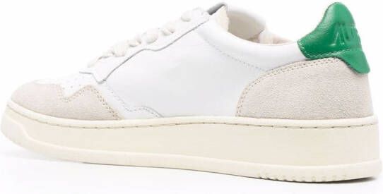 Autry side-logo detail sneakers White