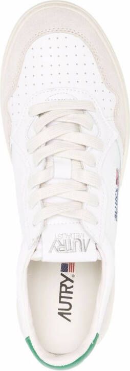 Autry side-logo detail sneakers White