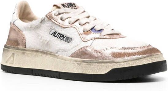 Autry Super Vintage distressed sneakers White