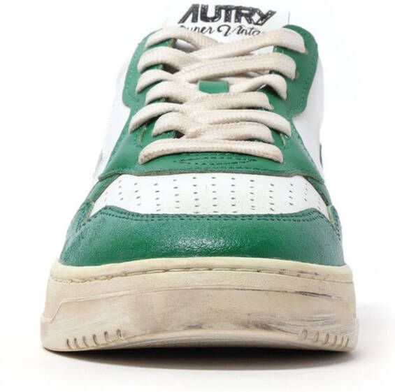 Autry Super Vintage leather sneakers Green