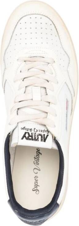 Autry Super Vintage leather sneakers White