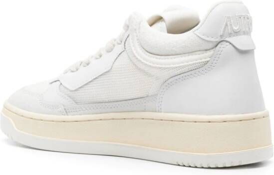 Autry Tennis Mid panelled sneakers White