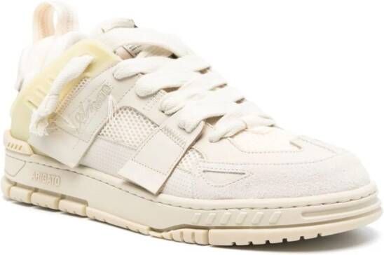 Axel Arigato Area Patchwork leather sneakers Neutrals