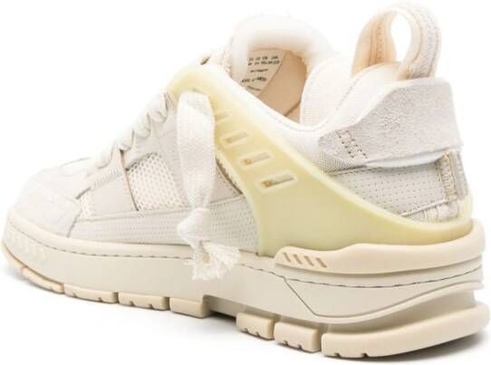 Axel Arigato Area Patchwork leather sneakers Neutrals