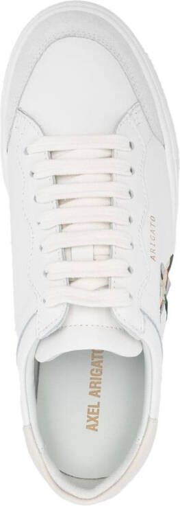 Axel Arigato Clean 90 embroidered leather sneakers White