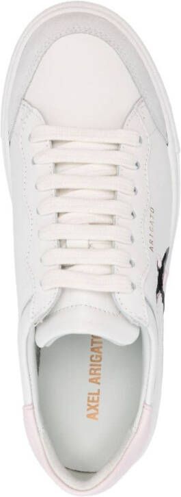 Axel Arigato Clean 90 embroidered leather sneakers White