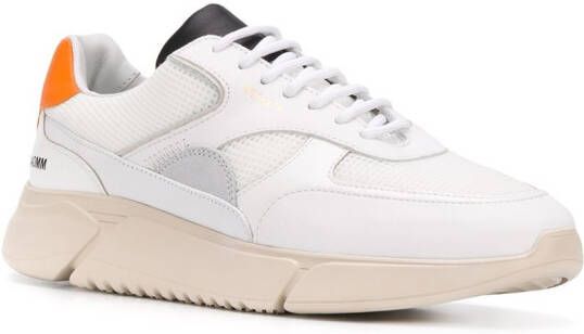 Axel Arigato contrast panel colour block sneakers White