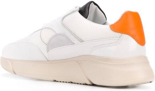 Axel Arigato contrast panel colour block sneakers White
