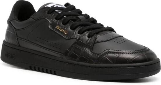 Axel Arigato crocodile-effect leather sneakers Black