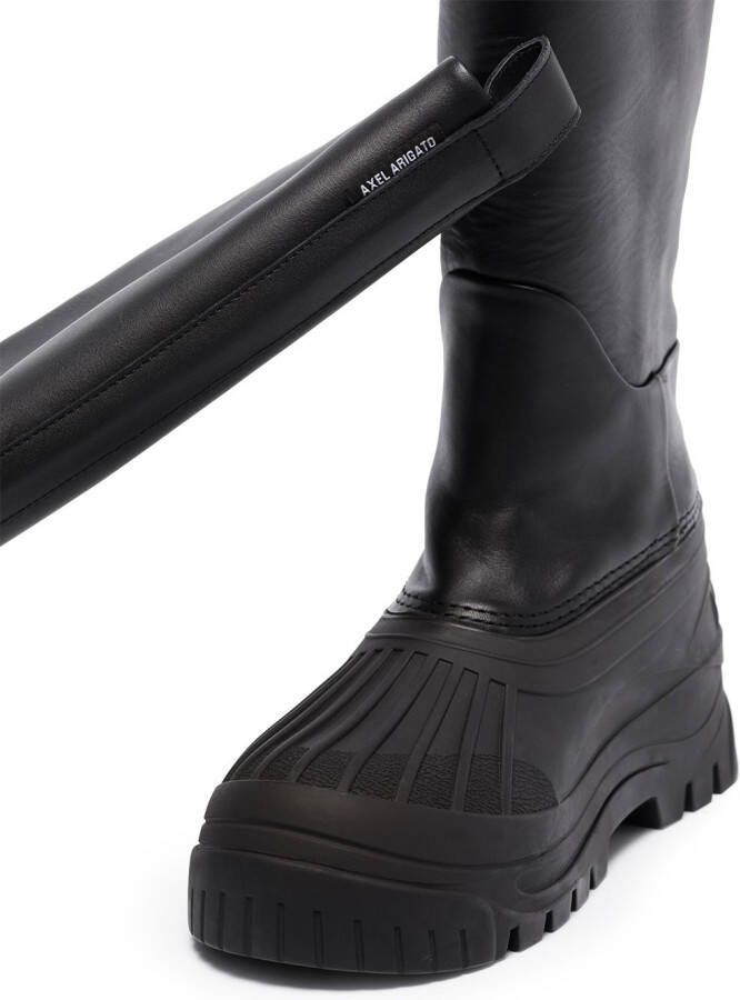 Axel Arigato Cryo knee-high platform boots Black