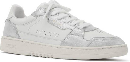 Axel Arigato Dice Lo glitter-panelled sneakers White