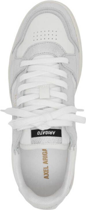 Axel Arigato Dice Lo glitter-panelled sneakers White
