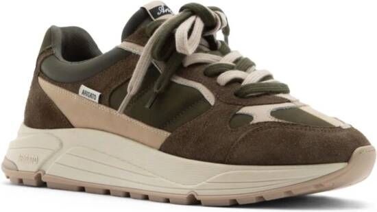 Axel Arigato Rush 50 50 panelled sneakers Green