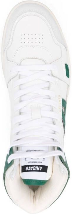 Axel Arigato side logo-patch high-top sneakers White
