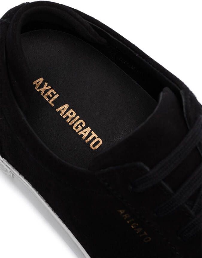 Axel Arigato suede low-top sneakers Black