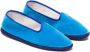 AZ FACTORY contrasting-trim velvet slippers Blue - Thumbnail 2