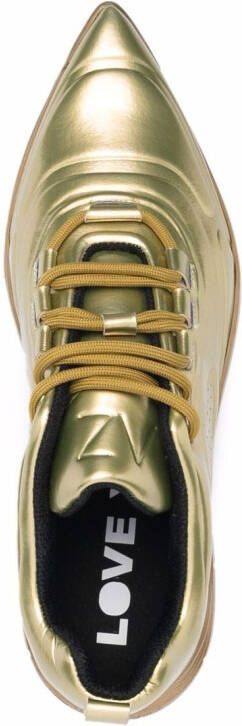 AZ FACTORY Pointy Sneaks sneakers Gold