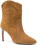 Ba&Sh Caitlin 85mm suede boots Brown - Thumbnail 2