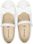 BabyWalker bow-embellished leather ballerina shoes White - Thumbnail 3