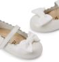 BabyWalker bow-embellished leather ballerinas White - Thumbnail 4