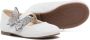 BabyWalker butterfly-appliqué metallic ballerina shoes Silver - Thumbnail 2