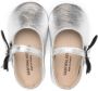 BabyWalker butterfly-detail ballerina shoes Silver - Thumbnail 3
