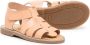 BabyWalker caged leather sandals Pink - Thumbnail 2