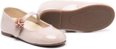 BabyWalker charm-embellished ballerina shoes Pink